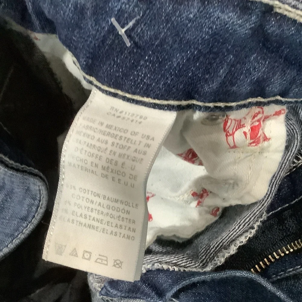 Womens True Religion Jeans 32 Slim Straight
